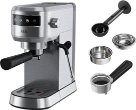 AEG EC6-1-6ST Ημιαυτόματη Μηχανή Espresso 1450W Πίεσης 15bar Inox