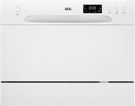 AEG FFB21200CW Πλυντήριο Πιάτων Πάγκου για 6 Σερβίτσια Π55cm Λευκό