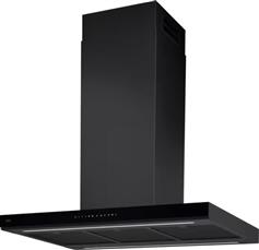AEG GI87D91CB 8000 AuroraTech Απορροφητήρας Νησίδα 90cm Μαύρος