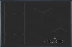 AEG IAE84851FB SenseFry Επαγωγική Εστία Αυτόνομη με Λειτουργία Κλειδώματος Π80cm & Δώρο A9HOPS Ανοξείδωτα Επαγωγικά Σκεύη Σετ 3τμχ