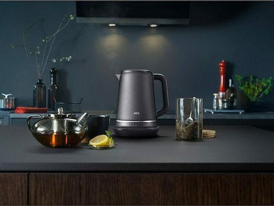 AEG K7-1-6BP Βραστήρας 1.7lt 2400W Black Pearl