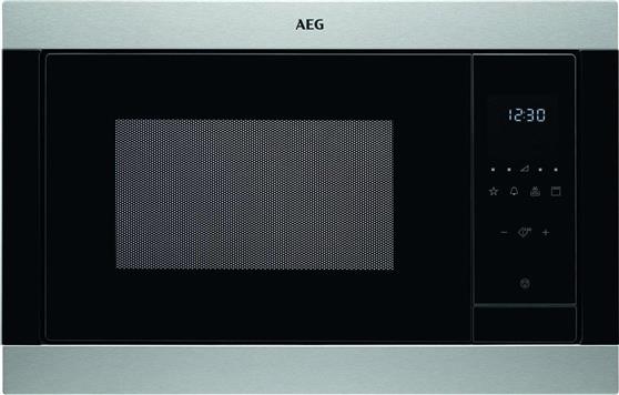 AEG MSB2547D-M Εντοιχιζόμενος Φούρνος Μικροκυμάτων με Grill 25lt Π60xΒ40xΥ38.8cm Inox