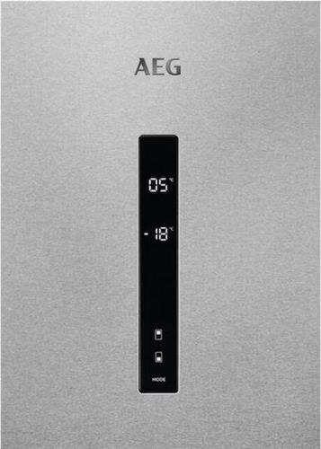 AEG RC6M481EX TwinTech Ψυγειοκαταψύκτης 481lt NoFrost Υ192xΠ70xΒ71.2cm Inox