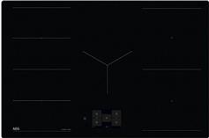 AEG TH85IH50IB SensePro Επαγωγική Εστία Αυτόνομη με Λειτουργία Κλειδώματος Π80cm & Δώρο A9HOPS Ανοξείδωτα Επαγωγικά Σκεύη Σετ 3τμχ