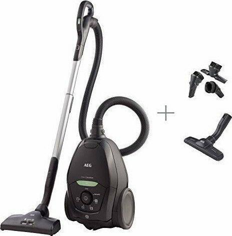 AEG VX82-1-ΟKO Ηλεκτρική Σκούπα 600W με Σακούλα 3.5lt Μαύρη