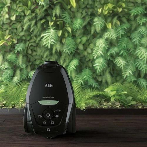 AEG VX82-1-ΟKO Ηλεκτρική Σκούπα 600W με Σακούλα 3.5lt Μαύρη