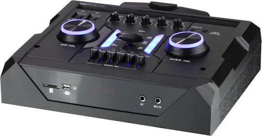 Akai ABTS-112 Σύστημα Karaoke με Ασύρματo Μικρόφωνo σε Μαύρο Χρώμα 110582-0079