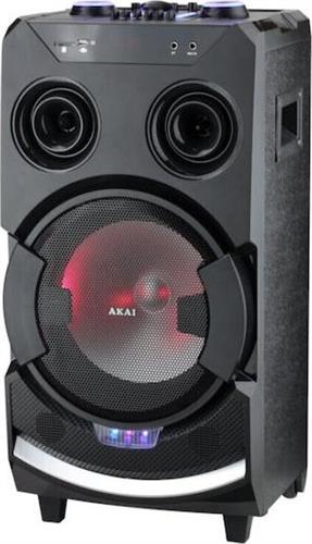 Akai ABTS-112 Σύστημα Karaoke με Ασύρματo Μικρόφωνo σε Μαύρο Χρώμα 110582-0079