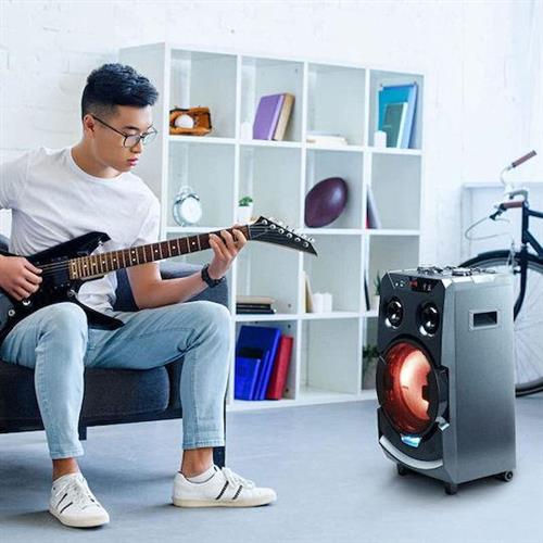 Akai ABTS-112 Σύστημα Karaoke με Ασύρματo Μικρόφωνo σε Μαύρο Χρώμα 110582-0079