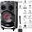 Akai ABTS-112 Σύστημα Karaoke με Ασύρματo Μικρόφωνo σε Μαύρο Χρώμα 110582-0079
