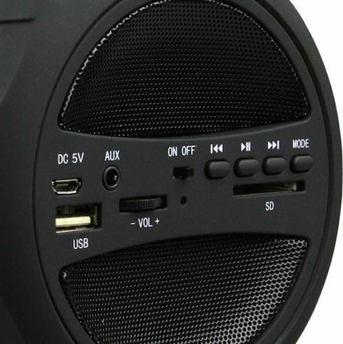 Akai ABTS-11B Ηχείο Bluetooth 10W με Ραδιόφωνο Μαύρο 110582-0011