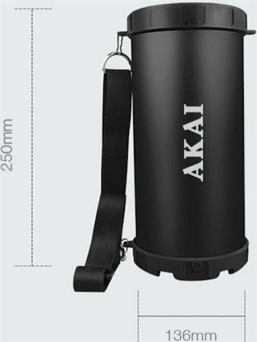 Akai ABTS-11B Ηχείο Bluetooth 10W με Ραδιόφωνο Μαύρο 110582-0011