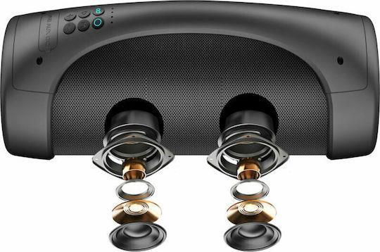 Akai ABTS-55 Ηχείο Bluetooth 50W με Ραδιόφωνο και Διάρκεια Μπαταρίας έως 3.8 ώρες Μαύρο 110582-0101