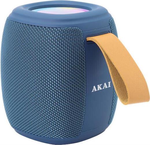 Akai ABTS-V5 Ηχείο Bluetooth 3W με Ραδιόφωνο και Διάρκεια Μπαταρίας έως 6.5 ώρες Μπλε 110583-0021