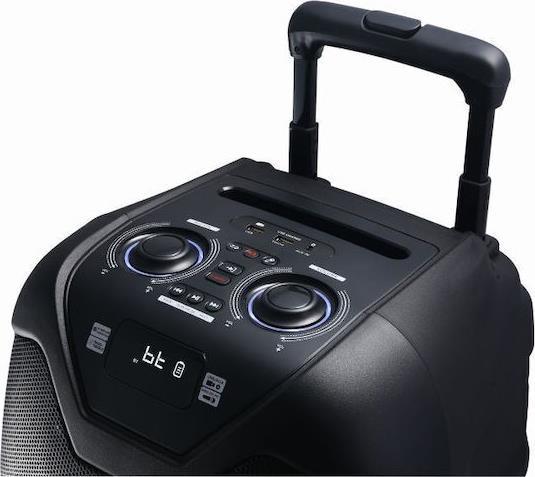 Akai ABTS-X10 Plus Σύστημα Karaoke με Ασύρματο Μικρόφωνο σε Μαύρο Χρώμα 110582-0129