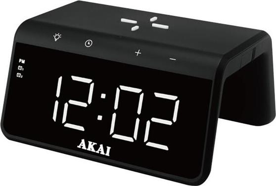 Akai ACRB-2000 Ψηφιακό Ρολόι Επιτραπέζιο με Ξυπνητήρι 1105221-0011