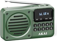 Akai APR-300 Retro Ραδιοφωνάκι με Bluetooth και USB Πράσινο