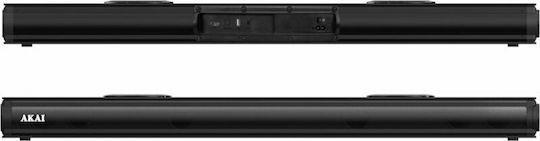 Akai ASB-29 Soundbar 100W 2.0 με Τηλεχειριστήριο Μαύρο 110582-0103