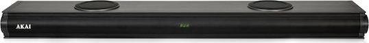 Akai ASB-29 Soundbar 100W 2.0 με Τηλεχειριστήριο Μαύρο 110582-0103