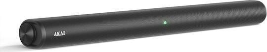 Akai ASB-6L Soundbar 2.0 Bluetooth και HDMI με Τηλεχειριστήριο Μαύρο