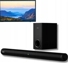Akai ASB-8WSW Soundbar 2.1 Bluetooth και HDMI 150W με Ασύρματο Subwoofer και Τηλεχειριστήριο Μαύρο