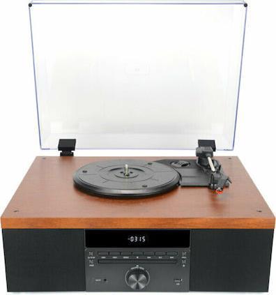 Akai ATT-14BT Πικάπ με Προενίσχυση και Ενσωματωμένα Ηχεία Μαύρο 110584-0006