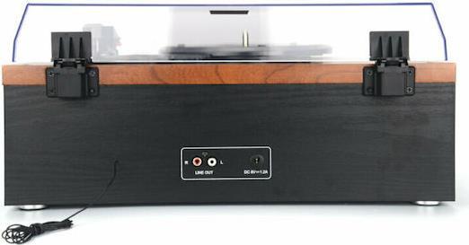 Akai ATT-14BT Πικάπ με Προενίσχυση και Ενσωματωμένα Ηχεία Μαύρο 110584-0006
