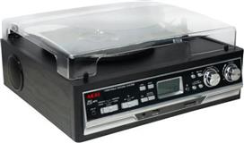 Akai ATT-15SE Πικάπ με Προενίσχυση και Ενσωματωμένα Ηχεία Μαύρο