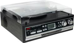 Akai ATT-15SE Πικάπ με Προενίσχυση και Ενσωματωμένα Ηχεία Μαύρο