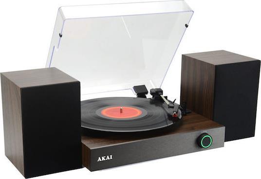 Akai ATT-200SP Πικάπ με Belt Drive Μαύρο