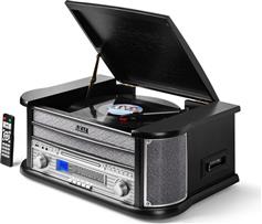 Akai ATT-350CC Πικάπ με Ενσωματωμένα Ηχεία Μαύρο