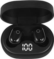 Akai BTE-J15 In-ear Bluetooth Handsfree Ακουστικά με Θήκη Φόρτισης Μαύρα 110591-0004