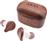 Akai BTE-W300ENC In-ear Bluetooth Handsfree Ακουστικά με Θήκη Φόρτισης Bamboo 110591-0011