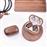 Akai BTE-W300ENC In-ear Bluetooth Handsfree Ακουστικά με Θήκη Φόρτισης Bamboo 110591-0011