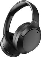 Akai BTH-P200ANC Ασύρματα-Ενσύρματα Over Ear Ακουστικά με 25 ώρες Λειτουργίας Μαύρα