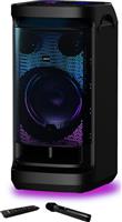 Akai DJ-BY6L Party Speaker Ηχείο σε Μαύρο Χρώμα 110583-0041
