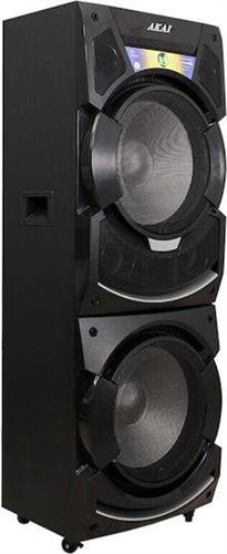 Akai DJ-S5H Σύστημα Karaoke με Ασύρματo Μικρόφωνo σε Μαύρο Χρώμα 110582-0020