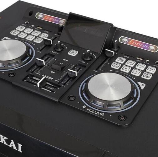 Akai DJ-S5H Σύστημα Karaoke με Ασύρματo Μικρόφωνo σε Μαύρο Χρώμα 110582-0020