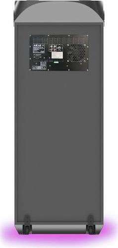 Akai DJ-Y9L Party Speaker Ηχείο σε Μαύρο Χρώμα 110583-0040