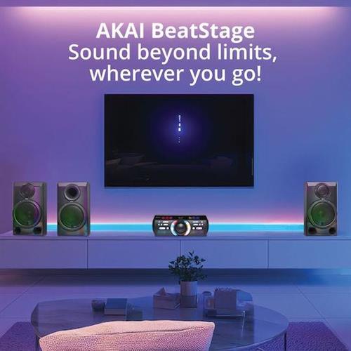 Akai Trinitone Sound Fusion System Ηχοσύστημα 3.1 180W με Bluetooth