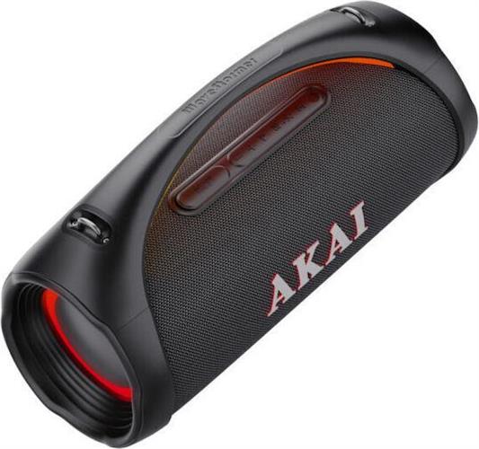Akai Wavestormer Ηχείο Bluetooth 110W με Διάρκεια Μπαταρίας έως 6 ώρες Μαύρο