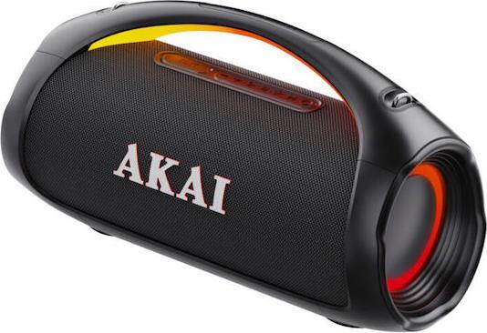 Akai Wavestormer Ηχείο Bluetooth 110W με Διάρκεια Μπαταρίας έως 6 ώρες Μαύρο