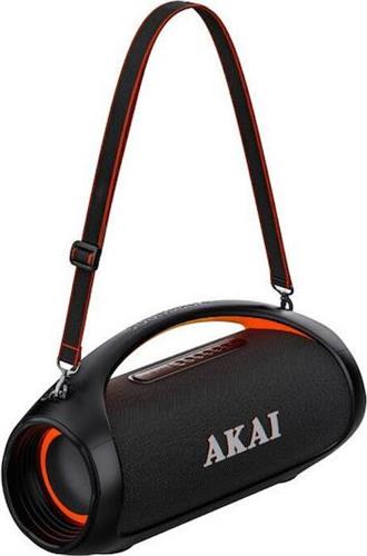 Akai Wavestormer Ηχείο Bluetooth 110W με Διάρκεια Μπαταρίας έως 6 ώρες Μαύρο