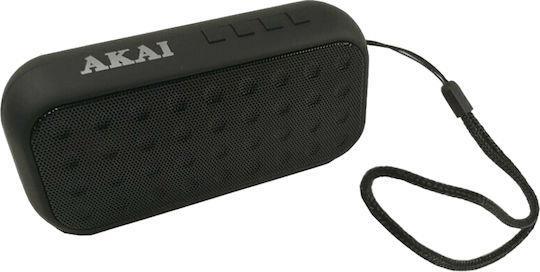 Akai WS-529 Ηχείο Bluetooth 3W με Ραδιόφωνο και Διάρκεια Μπαταρίας έως 3 ώρες Μαύρο 110582-0106