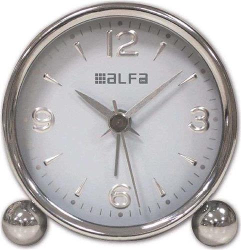 Alfaone Επιτραπέζιο Ρολόι ΑΜ03 Λευκό
