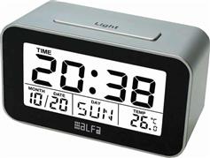 Alfaone Ψηφιακό Ρολόι Επιτραπέζιο με Ξυπνητήρι Alfa One ΕΤ622Α