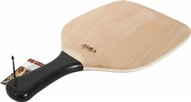 Amila Ρακέτα Παραλίας Μπεζ 360gr με Μαύρη Ίσια Λαβή 42255