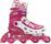 Amila 48924 Inline Αυξομειούμενα Rollers Ροζ Παιδικά M - No. 35-38