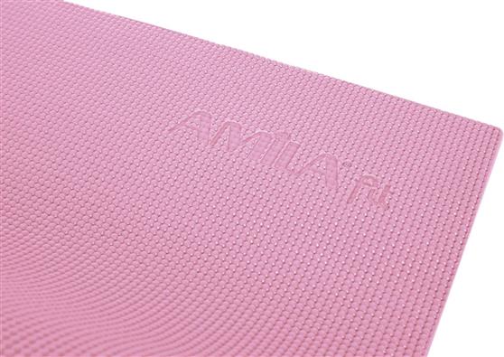 Amila 81706  Στρώμα Γυμναστικής Yoga-Pilates Ροζ 173x61x0.6cm