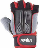 Amila 8330501 Ανδρικά Αθλητικά Γάντια Γυμναστηρίου S